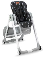 Стільчик для годування MoMi LUXURIA black